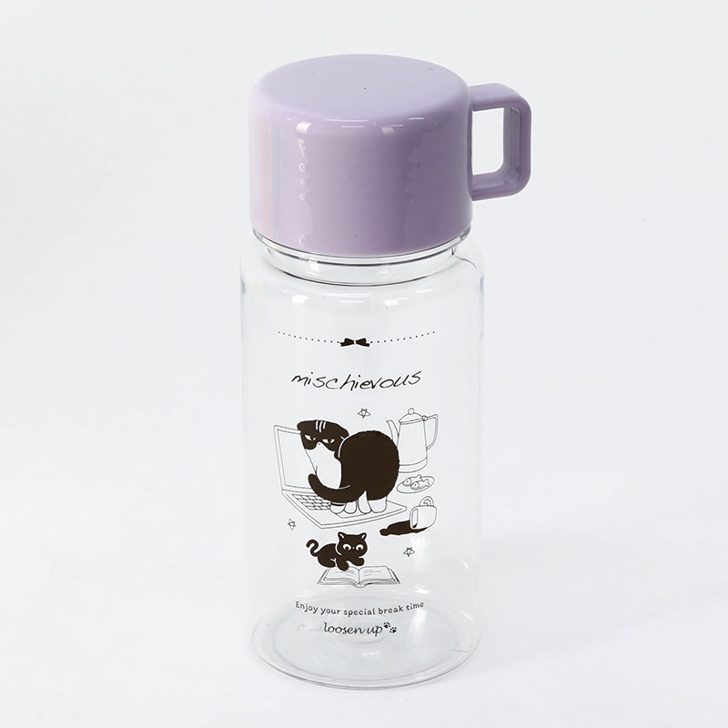 Bình nhựa đựng nước 390ml (Nhiều mẫu)-Giao mẫu ngẫu nhiên thương hiệu NAKANO
