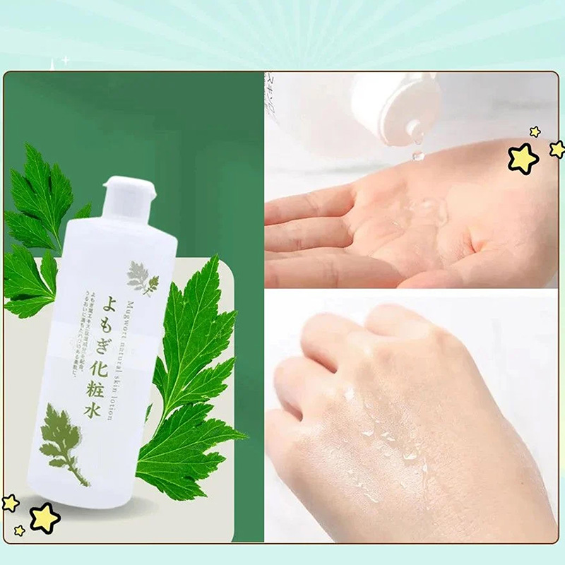Lotion dưỡng ẩm và làm dịu da Nhật Bản chiết xuất ngải cứu Chinoshio 500ml, Ngăn ngừa mụn thương hiệu CHINOSHIOYA