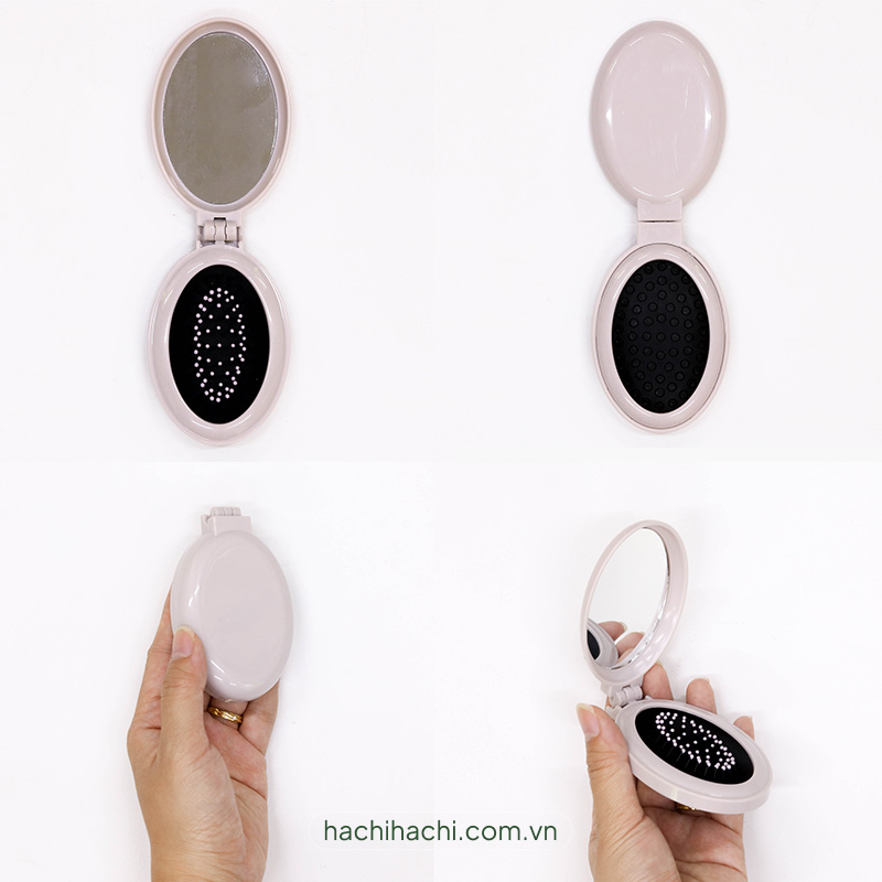 Bộ gương lược mini gấp gọn (Nhiều mẫu)-Giao mẫu ngẫu nhiên thương hiệu SEIWAPRO