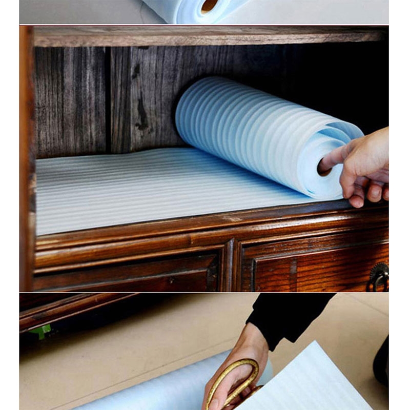 Tấm lót tủ chén chống khuẩn khử mùi 30x500cm (Nhiều mẫu)-Giao mẫu ngẫu nhiên thương hiệu SEIWAPRO