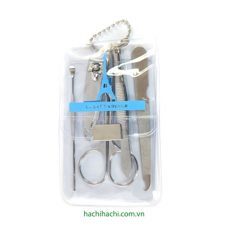 Bộ dụng cụ làm móng làm nail du lịch (19.2 x 6.3cm)