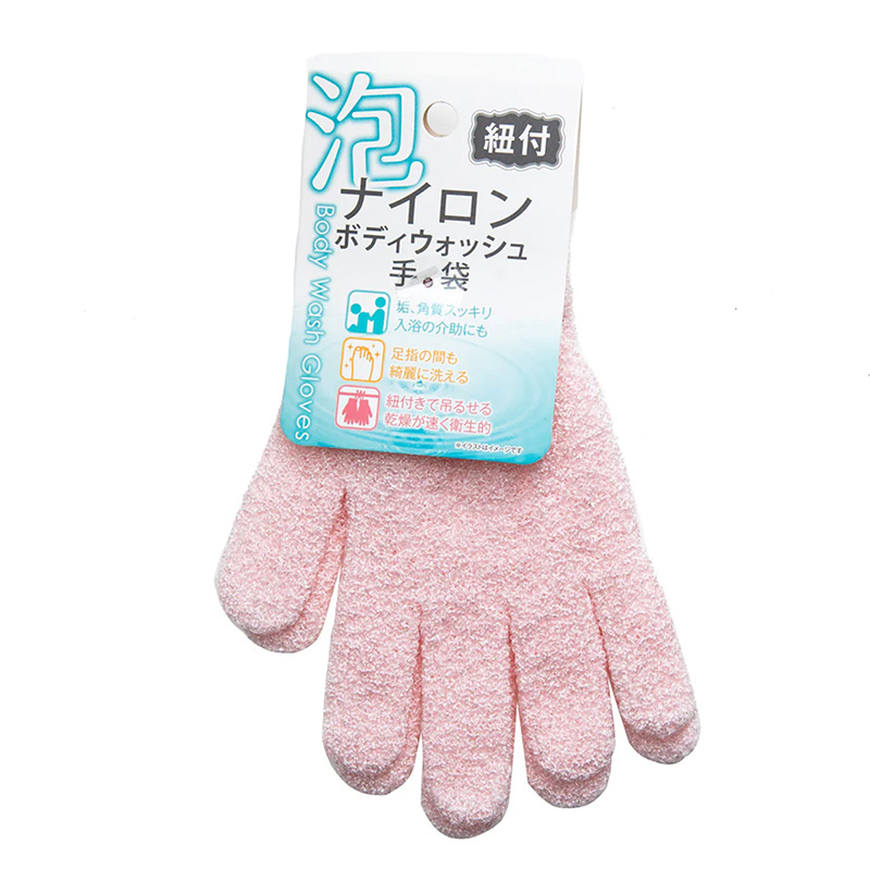 Bao tay tắm tẩy tế bào chết, tạo bọt mịn 1 cặp (Nhiều mẫu)-Giao mẫu ngẫu nhiên thương hiệu SEIWAPRO