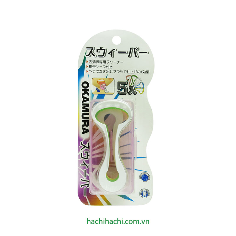 Dụng cụ cạo lưỡi 5 cái 