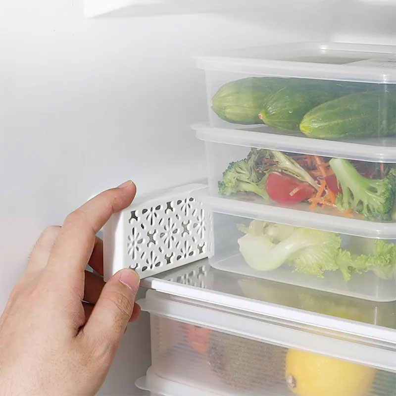 Hộp than hoạt tính khử mùi ngăn mát, ngăn rau củ tủ lạnh 10g thương hiệu FUDO KAGAKU