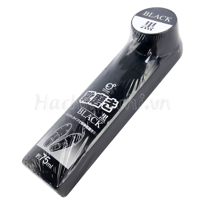 Dung dịch đánh giày da 75ml (màu đen) thương hiệu OKAZAKI