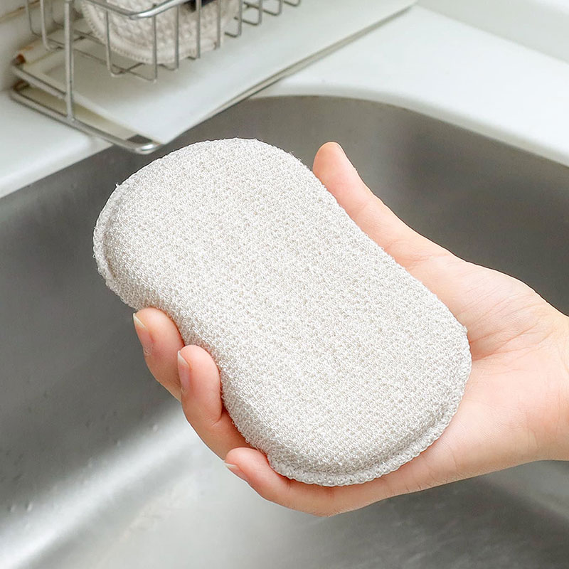 Mút rửa chén mềm và gân sọc 3 cái thương hiệu OKAZAKI