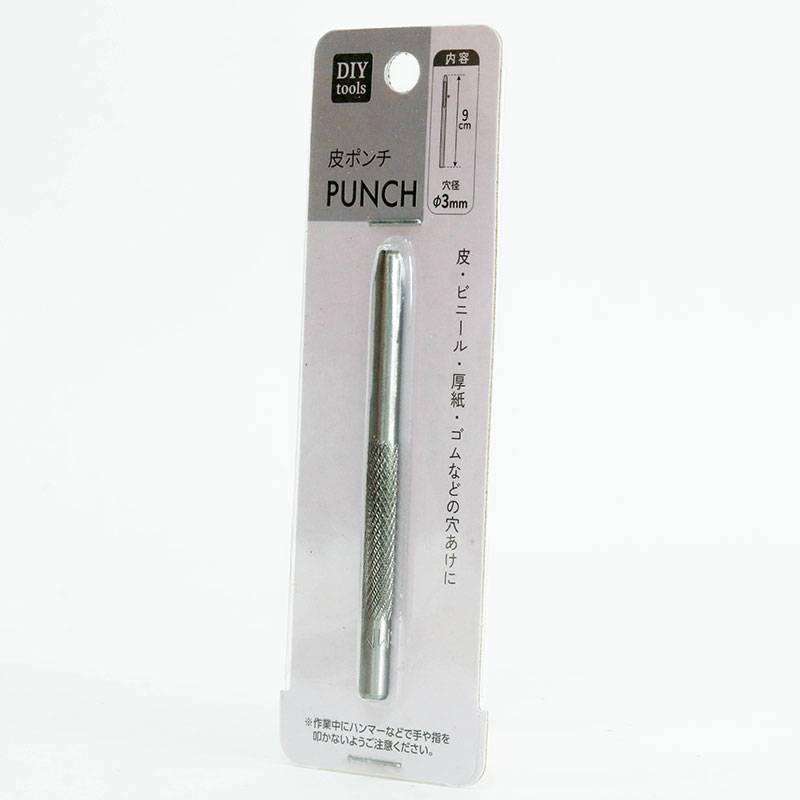 Cây đục lỗ tròn cho da, giấy, túi nylon Echo Metal 3mm thương hiệu ECHO METAL
