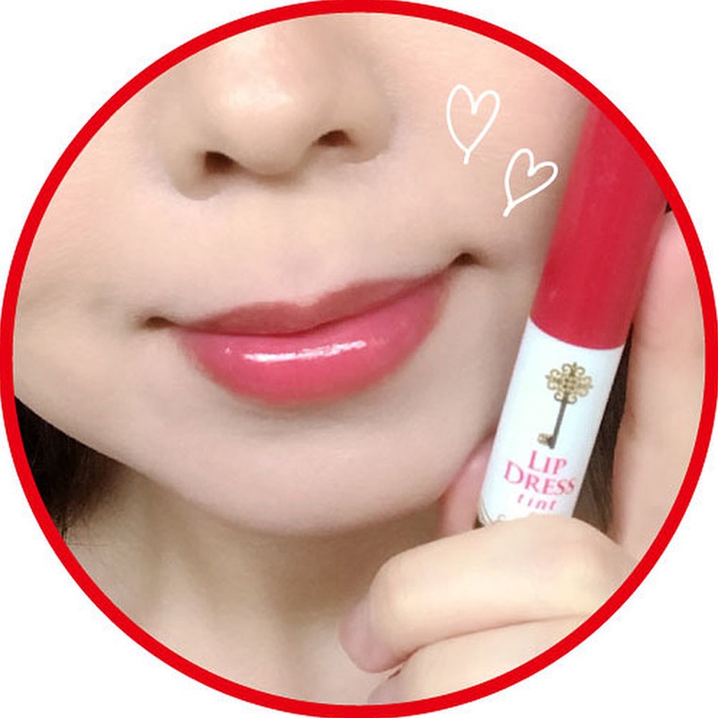 Son dưỡng môi Nhật Bản siêu lì chống nắng Omi lip dress tint 2g Màu đỏ thương hiệu THE OMI BROTHERHOOD