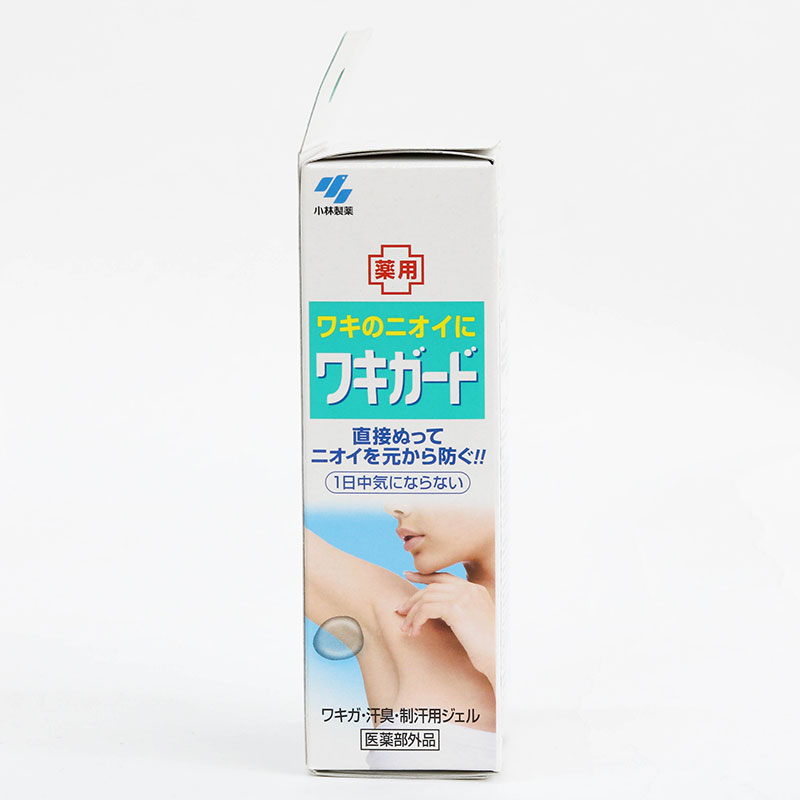Gel khử mùi vùng dưới cánh tay Nhật Bản Wakiguard Gel for an underarm deodorant 50g thương hiệu KOBAYASHI SEIYAKU