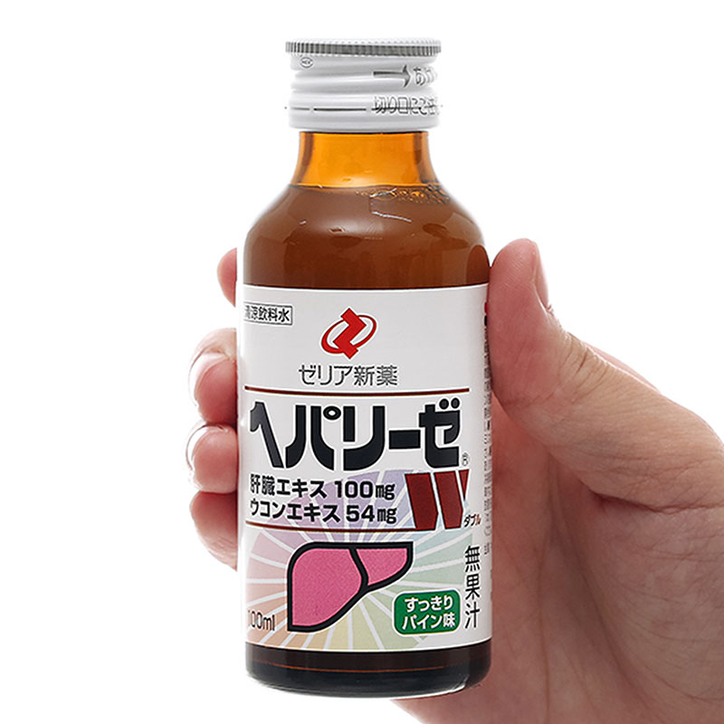 TPBVSK: Nước uống Hepalyse W Nhật Bản 100ml, bảo vệ tế bào gan, tăng chức năng gan thương hiệu 