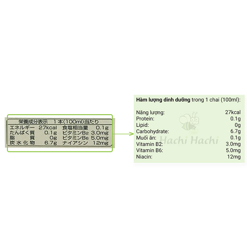 TPBVSK: Nước uống Hepalyse W Nhật Bản 100ml, bảo vệ tế bào gan, tăng chức năng gan thương hiệu 