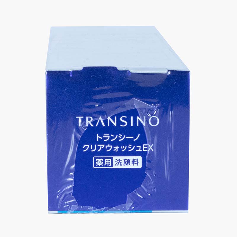 Sữa rửa mặt trắng da mờ thâm nám Nhật Bản Transino Clear Wash Ex 100g thương hiệu TRANSINO