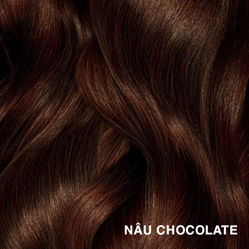 Kem nhuộm tạo bọt BeautyLabo Whip Nâu Socola thương hiệu HOYU