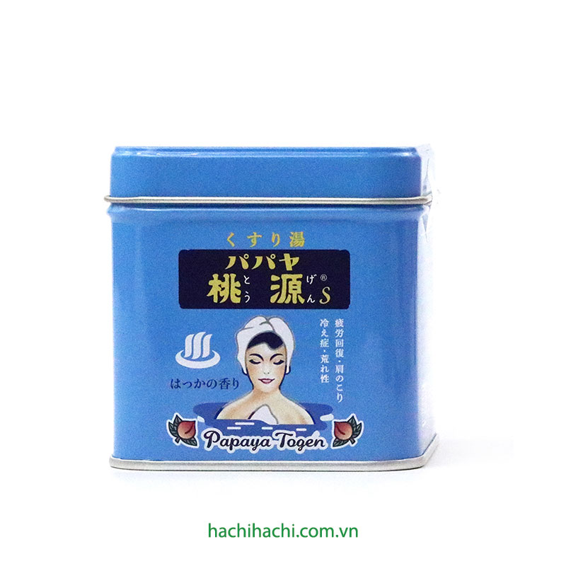 Muối tắm Papaya Togen Bath Salt-Peppermint 70g 