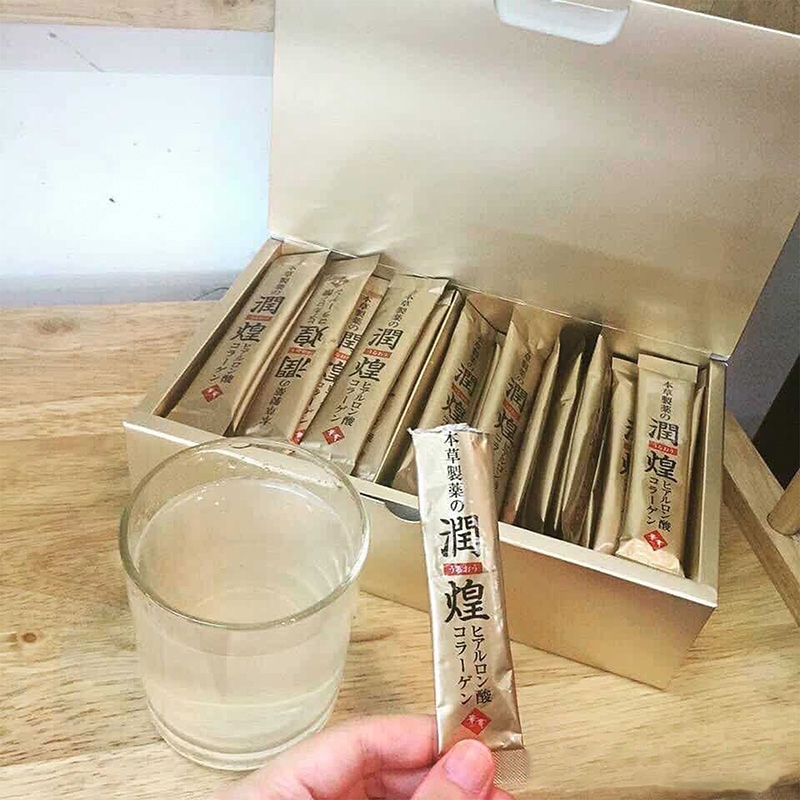 Bột Collagen Hanamai Gold Premium 2gx60 gói thương hiệu 