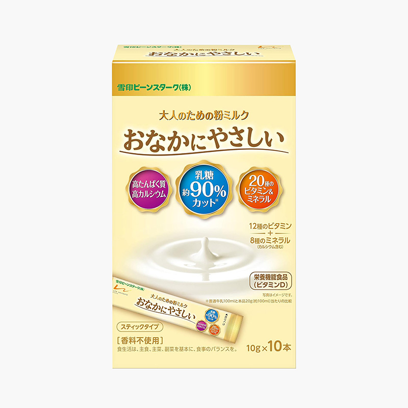 TPBS: Sữa dinh dưỡng Nhật Bản Bean Stalk dành cho người lớn Onaka ni Yasashi 10gx10 gói