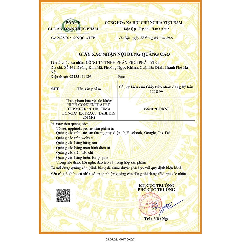 TPBVSK: Viên uống High Concentrated Turmeric Curcuma Longa Nhật Bản 300 viên, tinh nghệ Curcumin chống oxy hóa thương hiệu ITOH KANPO SEIYAKU