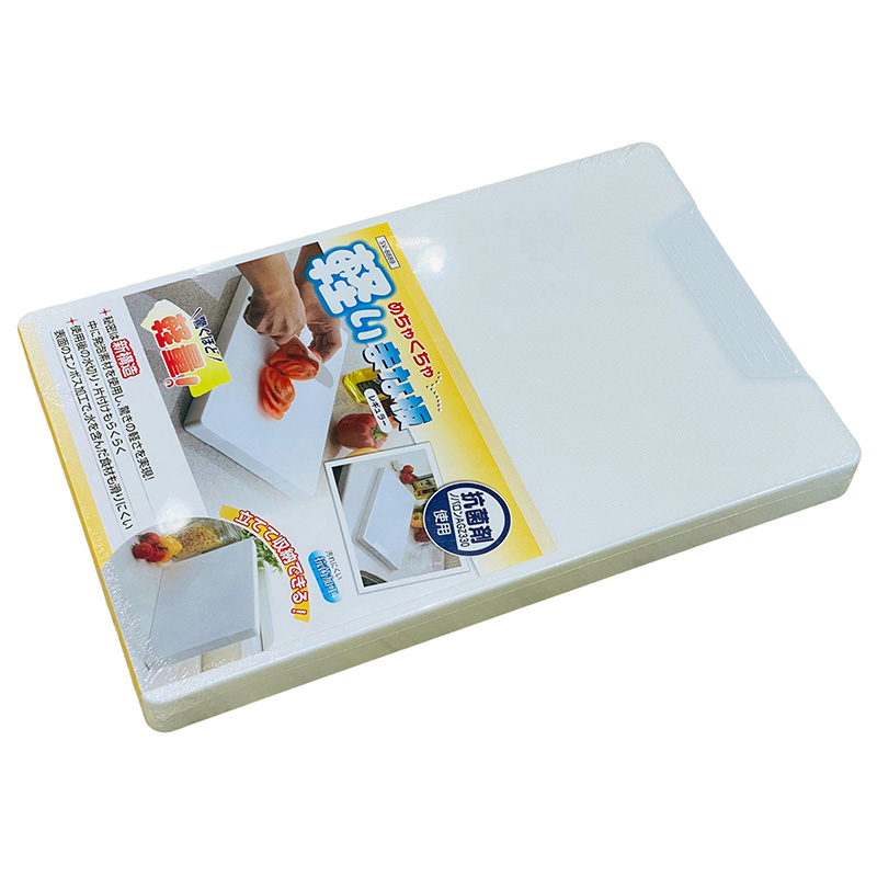 Thớt nhựa dày kháng khuẩn Save Industry size M 35x22.5cm (Màu Trắng) thương hiệu 
