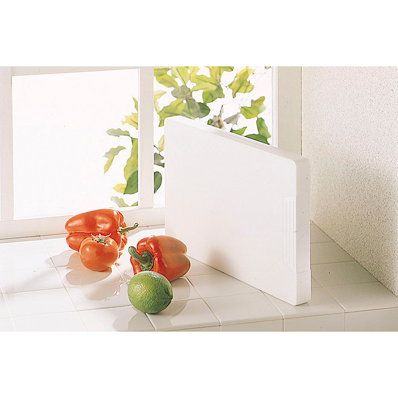 Thớt nhựa dày kháng khuẩn Save Industry size M 35x22.5cm (Màu Trắng) thương hiệu 