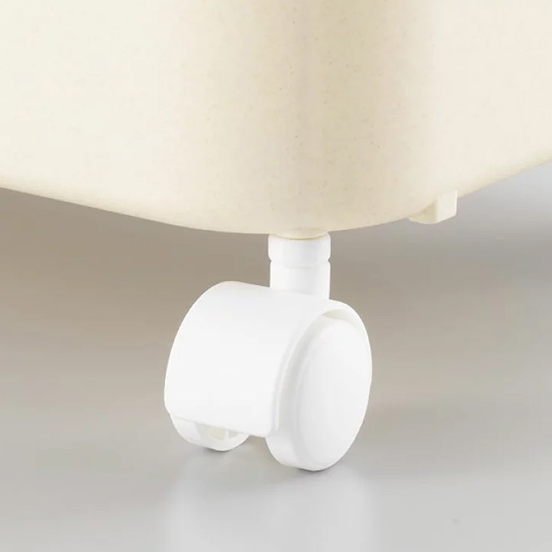 Bánh xe nhựa gắn chân tủ Sanka 35x37x43mm thương hiệu SANKA