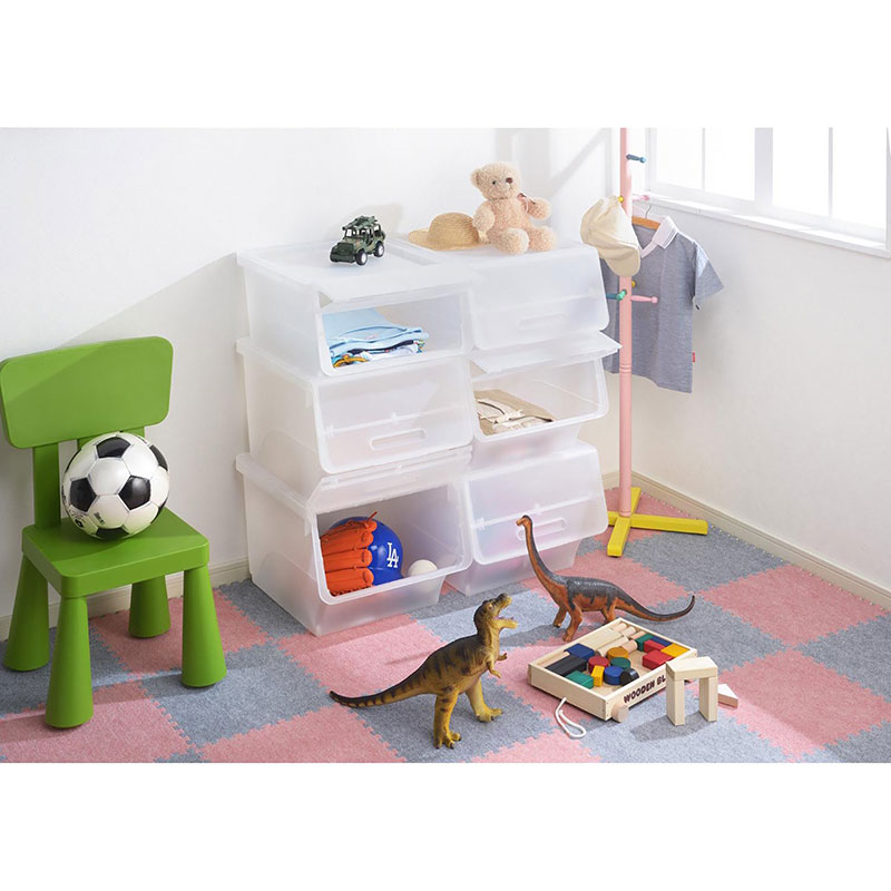 Hộp đựng nắp gập Sanka 28.5x46x31cm (S) - Hồng thương hiệu SANKA