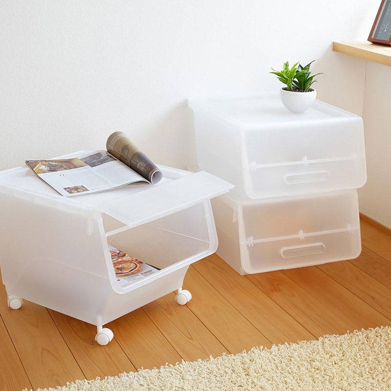 Hộp đựng nắp gập Sanka 28.5x46x31cm (S) - Hồng thương hiệu SANKA