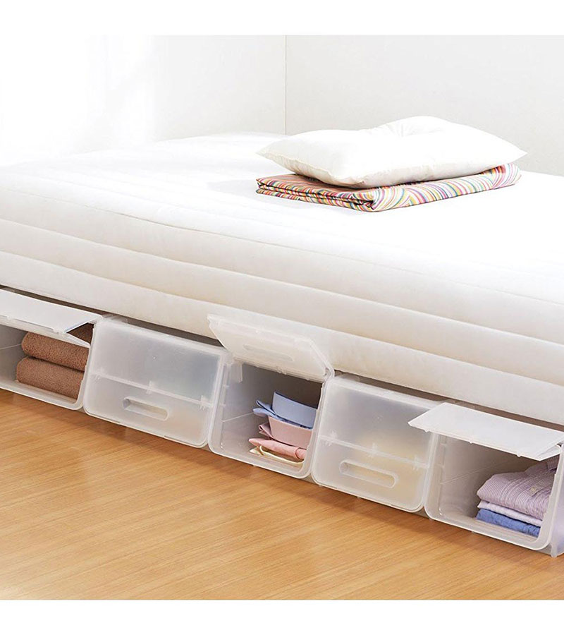 Hộp đựng nắp gập Sanka 28.5x46x31cm (S) - Xanh thương hiệu SANKA