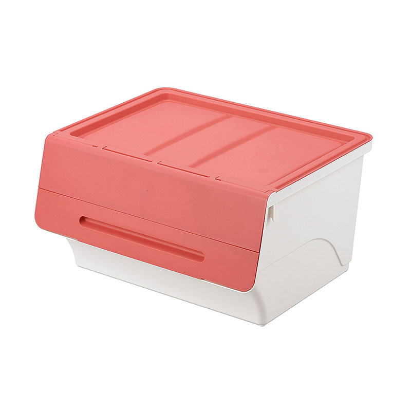 Hộp đựng nắp gập Sanka 57x46x31cm (L) - Hồng