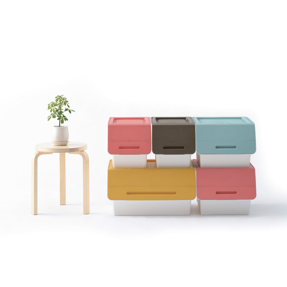 Hộp đựng nắp gập Sanka 57x46x31cm (L) - Xanh thương hiệu SANKA