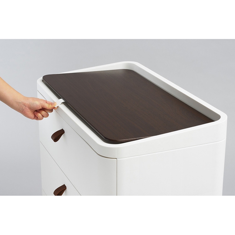Tủ nhựa ngăn kéo 5 tầng Sanka 72.5x41x107.5cm (Trắng) thương hiệu SANKA