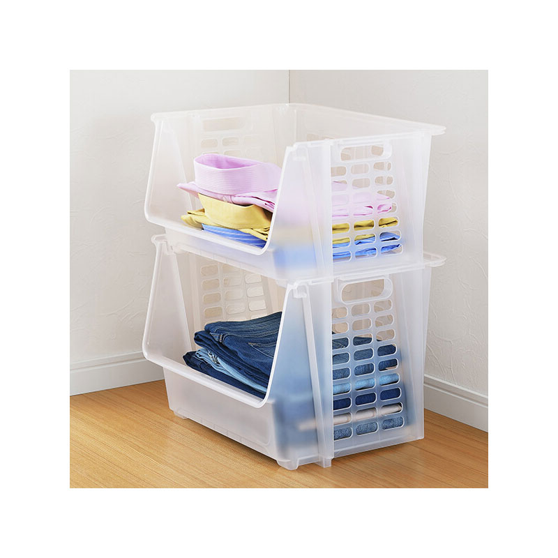 Kệ xếp tầng đa năng có bánh xe Sanka 45x34.5x30cm (Trắng) thương hiệu SANKA