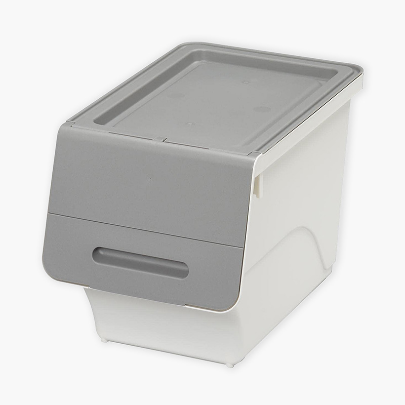 Hộp đựng nắp gập Sanka 28.5x46x31cm (S) - Xám