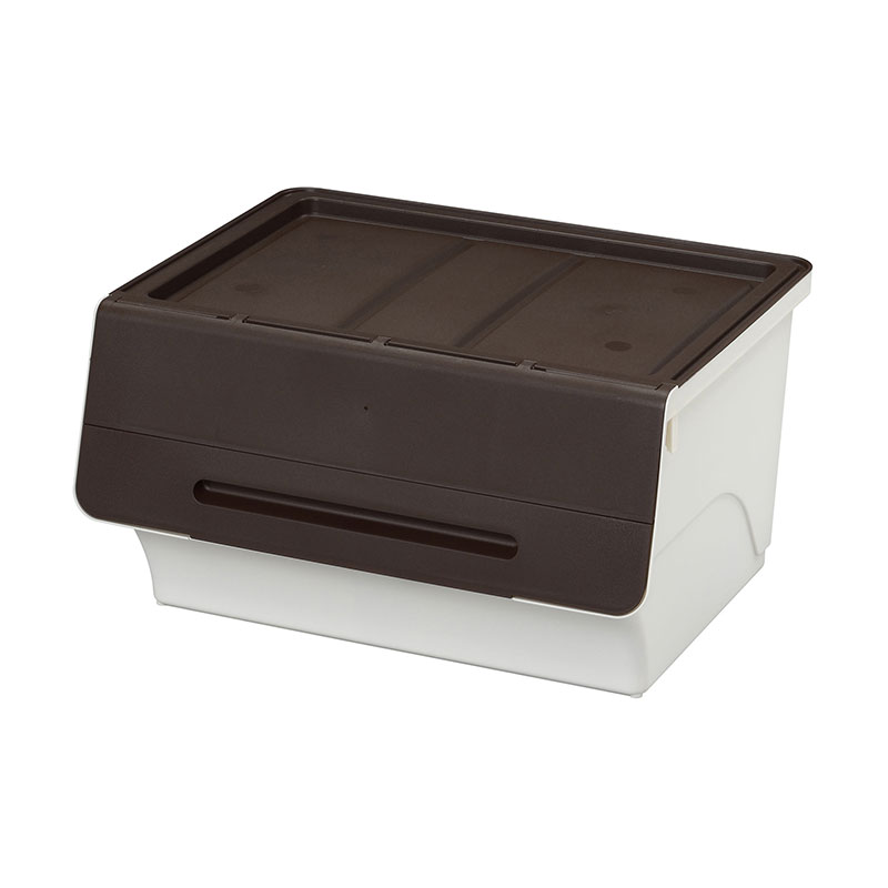 Hộp đựng nắp gập Sanka 57x46x31cm (L) - Nâu