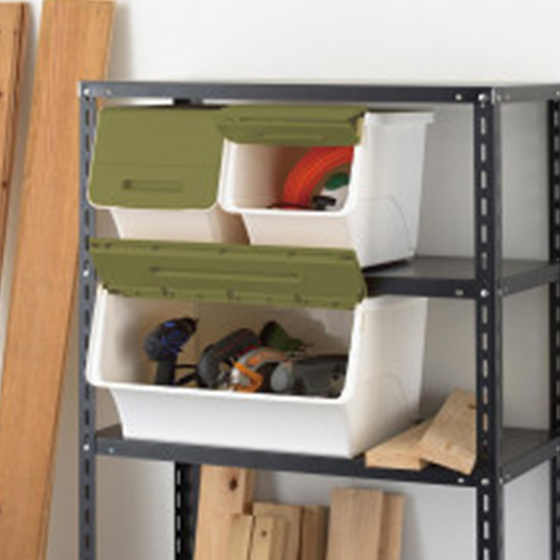 Hộp đựng nắp gập Sanka 57x46x31cm (L) - Xanh rêu thương hiệu SANKA