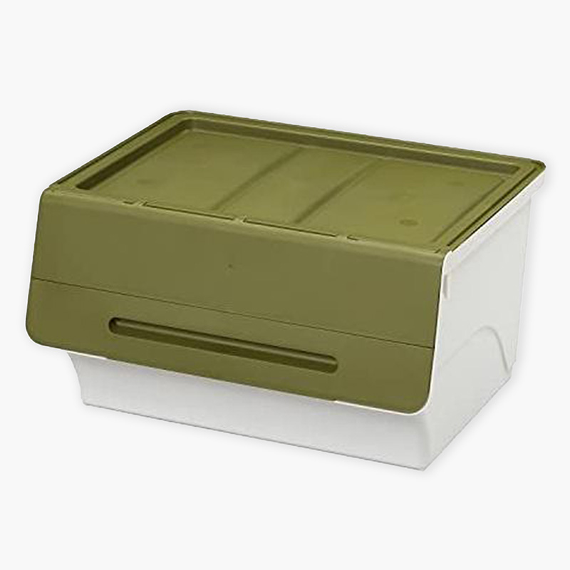 Hộp đựng nắp gập Sanka 57x46x31cm (L) - Xanh rêu