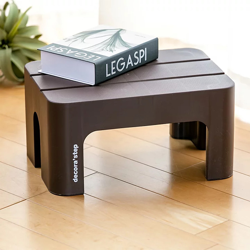 Ghế nhựa Sanka 39.5x28x20cm - Nâu thương hiệu SANKA