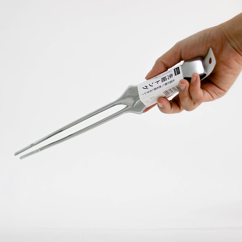 Kẹp gắp thức ăn inox Nhật Bản đầu nhỏ Echo Metal 27.5cm thương hiệu ECHO METAL