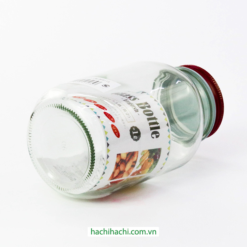 Hũ thủy tinh 1L  (Nhiều mẫu)-Giao mẫu ngẫu nhiên thương hiệu ECHO METAL
