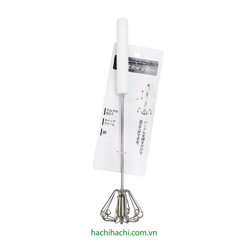 Cây đánh tạo bọt Matcha, sữa, kem, trứng Echo Metal