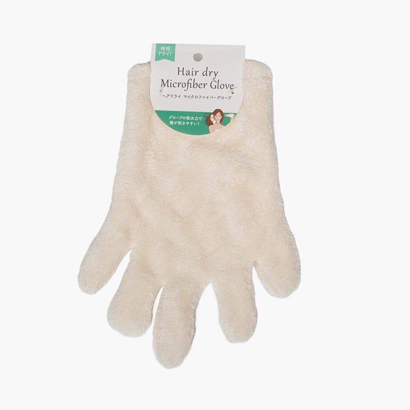 Bao tay lau khô tóc Microfiber
