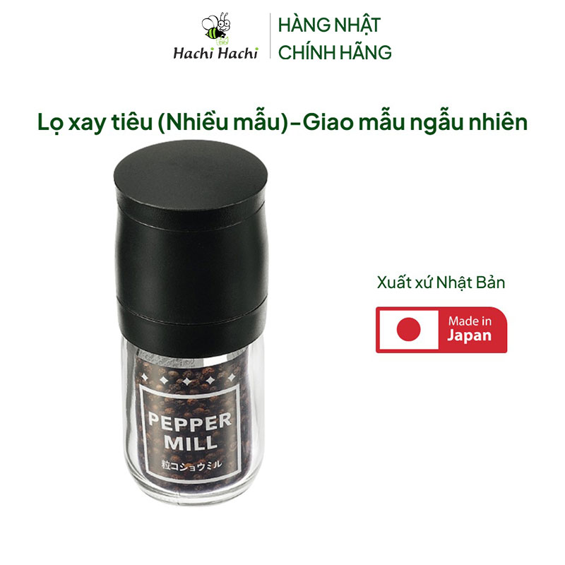 Lọ xay tiêu (Nhiều mẫu)-Giao mẫu ngẫu nhiên thương hiệu ECHO METAL