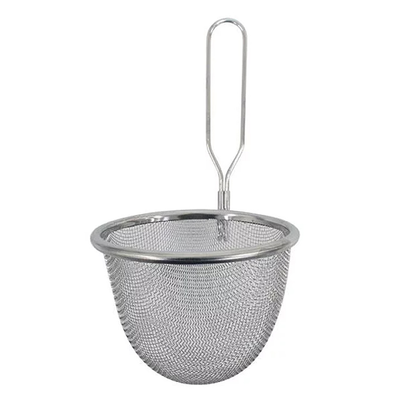 Vợt inox trụng mì, gia vị, miso 10x20cm thương hiệu ECHO METAL