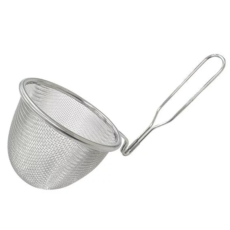 Vợt inox trụng mì, gia vị, miso 10x20cm thương hiệu ECHO METAL