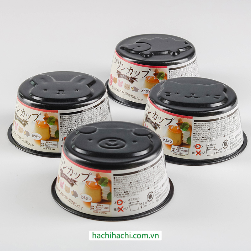 Khuôn bánh pudding, rau câu 7.8cm (Nhiều mẫu)-Giao mẫu ngẫu nhiên thương hiệu ECHO METAL