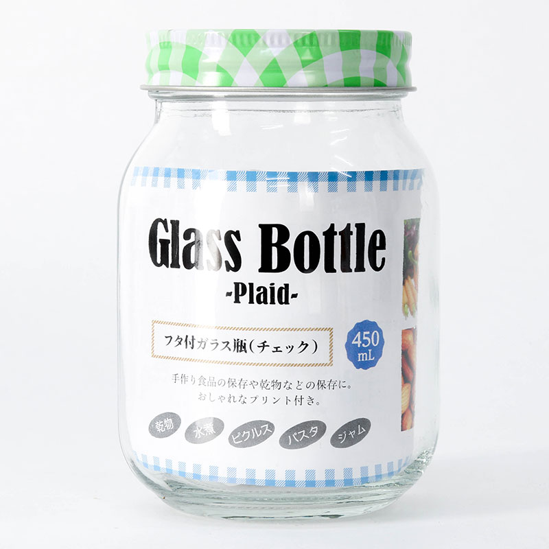 Hũ thủy tinh 450ml (Nhiều mẫu)-Giao mẫu ngẫu nhiên thương hiệu ECHO METAL