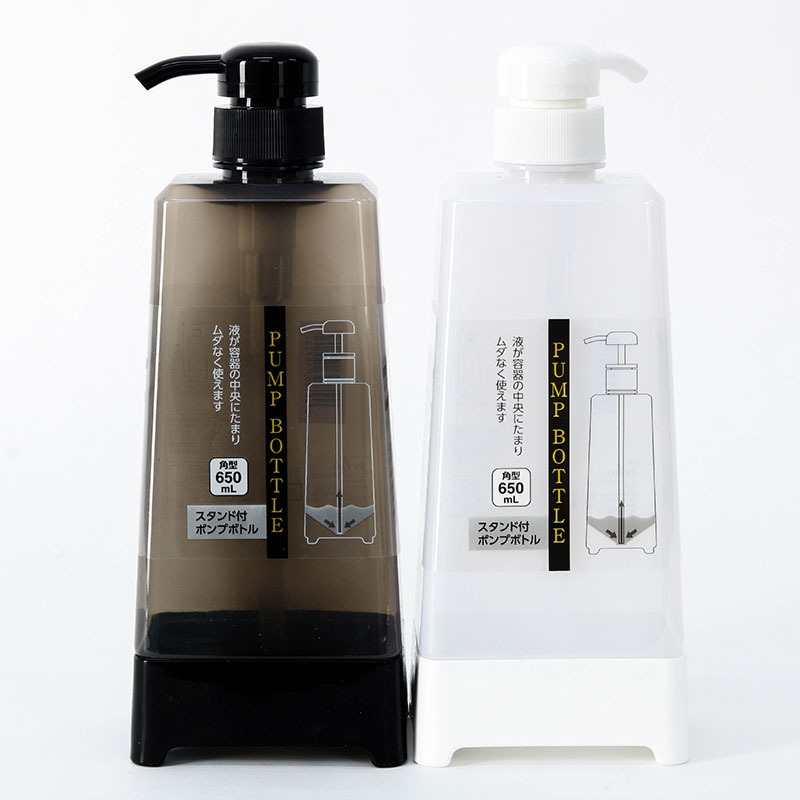 Bình nhựa vòi bơm thông minh 650ml kèm chân đế (Nhiều mẫu)-Giao mẫu ngẫu nhiên thương hiệu ECHO METAL