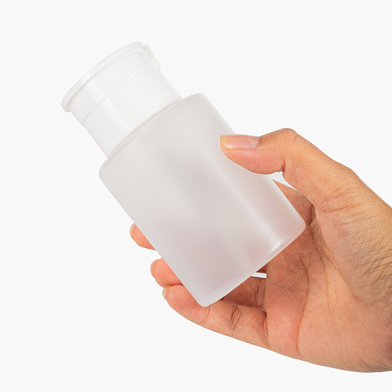 Chai chiết mỹ phẩm, toner, nước tẩy trang có nút nhấn tiện lợi 160ml thương hiệu ECHO METAL