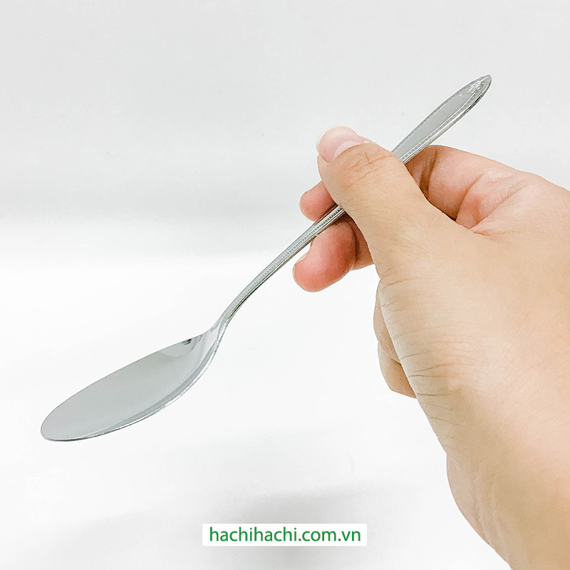 Muỗng thìa inox Nhật Bản cao cấp 16.8cm 2 cái thương hiệu ECHO METAL