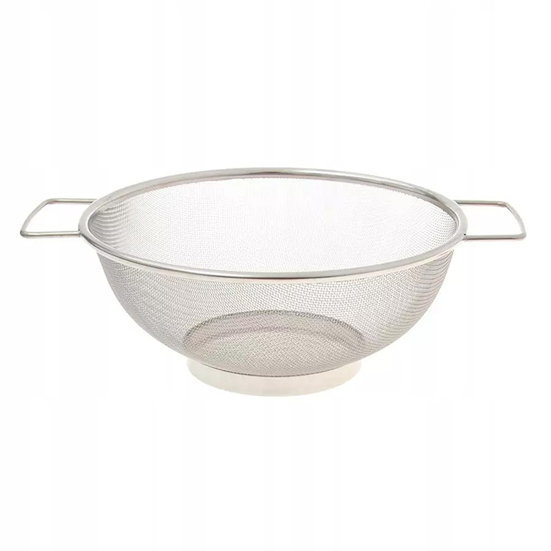 Rổ inox Echo Metal 20cm có quai cầm thương hiệu ECHO METAL