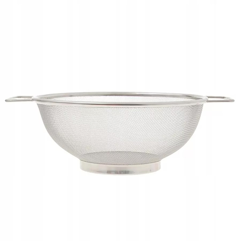 Rổ inox Echo Metal 20cm có quai cầm thương hiệu ECHO METAL